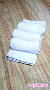 Handuk Mini Putih Katun Perlengkapan Umroh dan Haji