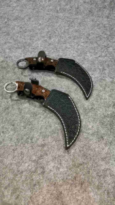 อุปกรณ์ตั้งแคมป์เดินป่า สำเนา ToddBegg คารัมบิตหัวกระโหลก เหล็ก 9Cr18MoV เสริมสร้างความสะอาดและความสำคัญของเดินป่า