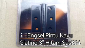 Engsel Jendela Glatino 3" STAINLESS HITAM / Engsel GLATINO 3" Hitam SUS304 / Engsel Jendela Kayu 3" Hitam