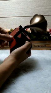 Kotak Musik Phonograph Pajangan Vintage Dekorasi Meja Gramaphone