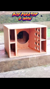 Box Paratop 6 inch Cocok untuk speaker midel