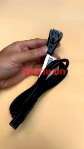 Dây nguồn Xiaomi HONGLIN cho sạc laptop phích 3 chân chuẩn Mỹ ra C5 chịu tải 7A 125V dài 1.5m lõi 0.824mm2(18Awg)