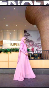 KHAIRA SERIES Alya Syari: Pakaian Wanita Syari dengan Desain Elegan & Nyaman