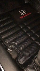 Honda mobilio 2014 to 2022 - 5D diamond deep dish matting with logo