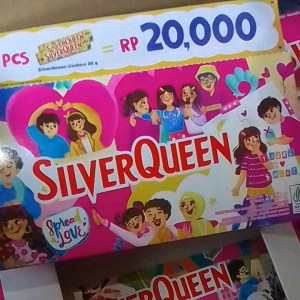 COKLAT SILVERQUEEN ISI 2  MEDE