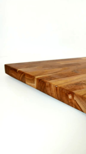pastry board kayu jati Belanda estetik 32x29x6 talenan jumbo