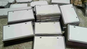 NEW SIZE BLANK PLATE/NEXT DAY SHIP OUT
