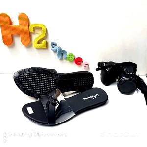 WR SANDAL WANITA SENDAL CEWEK SELENA TEBAL TERBARU NS3418