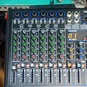 mixer Wisdom ES6 6 es 6 6 Channel Mixer USB with Bluetooth 16dsp