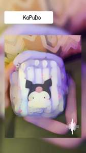 Túi đeo chéo hoạt hình Kuromi - NyLon