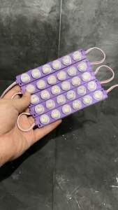 Lampu LED Modul 6 Mata Bulat Timbul 12 Volt dan 24 Volt Lampu Variasi Tempel WaterProof 6 Titik LED Lampu Led Kolong Lampu Dekorasi Motor Mobil Truk Universal