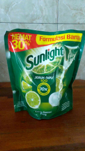Sunlight Jeruk Nipis 910ml 10x hilangkan lemak lebih cepat