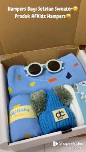 HAMPERS BAYI SETELAN SWEATER MOTIF BODY BEAR BALITA 6 BULAN SAMPAI 20 BULAN / 15 TAHUN