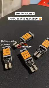 PROMO 1 PAKET LAMPU SEIN SEN DAJJAL 45MATA SUPER TERANG DAN FLASER SEN CR7 / LAMPU SEN DAJJAL SILAKAN DI ORDER.