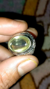 Natural Top Grade Krystal Lemon Citrine Gosokan Mumbul Kebawah Kinclong Atas/Bawah