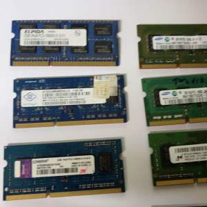 RAM Laptop 2Gb DDR3 cũ tháo máy Bus 10600S