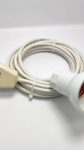 Fitting Lampu Gantung+Steker ON/OF +Kabel Serabut 2X0.75 +5Meter /fitting Lampu Gantung 1Set +Steker