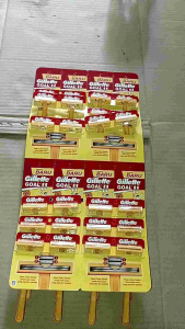 24Pcs Gillette Goal 2 Alat Cukur Kumis Jenggot