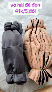 Vớ hài xỏ ngón đế đen loại cổ cao 5cm 15cm 20cm dùng cho chống nắng ủ kem giữ ẩm