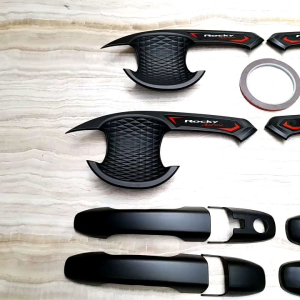 Outer Handle Pelindung Pintu Mobil Rocky 2021-2023 Hitam