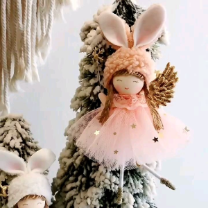 fairy christmas ornament gantunhan pohon natal