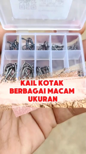 KAIL PANCING 1 BOX LENGKAP SIZE NO.#3 SAMPAI #12 - ((KODE2))