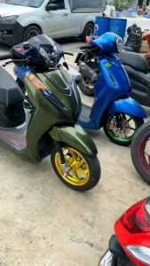 คอท่อLead125 4V(ลีด 4วาล์ว) งานสแตนเลส ใส่ปลายเดิมแท้