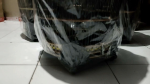 Sangkar Burung Rajut Minimalis Rotan Sintetis Kandang Perkutut Mahkota Merak Mataram Motif Super Murah Berkualitas