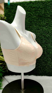 Bra Wanita Baju Dalam Wanita Tanpa Dawai Span Nipis Kain Lembut Bra Renda /Push Up Women Bra Wireless Thin Sponge Bra Size 36-42 Full Cup Underwear Soft Cotton Lace