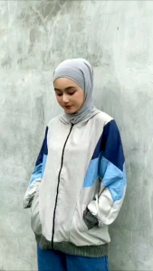 Jaket Hodie Fashion Wanita Ukuran Besar Jumbo Baby Corduroy LD 130 Helena