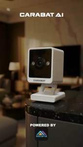 Carabat 3MP Magnetic CCTV | Smart Home | Tuya Wifi | Indoor | Pan & Tilt | Voice | Two Way | Compact Magnetic