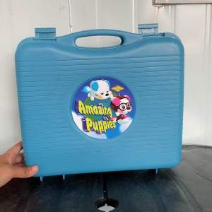 UniGlobal High Quality Amazing Puppies School Plastic Bag Easy To Use Children Friendly Space Saver