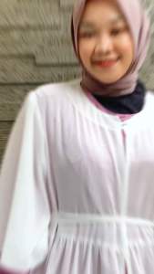 Cardigan Muslimah Fiona Long Outer Jumbo Polos LD130 LD140 Bahan Ceruty Babydoll Motif Polos