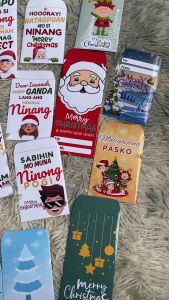 Christmas Angpao Envelopes Pack of 10 | Premium Holiday Money Gift Envelopes | NAY NYN CRAFTIES