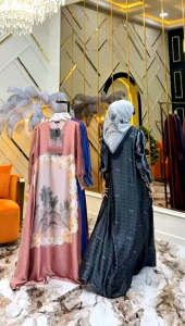 Gamis Dress Sierra Set Jilbab Scarf by Almeyra Premium