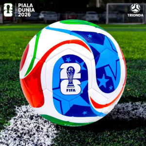 Bola Kaki Trionda Size 5 Pildun 2026 Telstar Jabulani Teamgeist Sepakbola