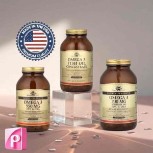 Solgar Omega-3 Fish Oil Concentrate Softgels EPA DHA 700mg 950mg Dietary Supplement