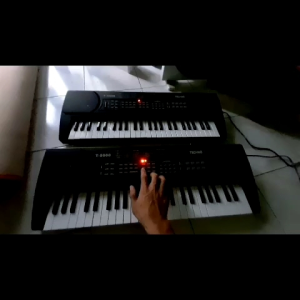 Keyboard terlaris level TK SD Techno T5000 T-5000 T 5000 fitur chord iringan organ tunggal