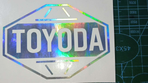 TOYODA vinyl sticker