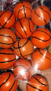 Mini basketball 12pcs pack small plastic balls for kids learning counting materials size 1.5 inches made of plastic 12pcs per pack