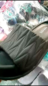 Wedges Wanita Dewasa Khusus HITAM