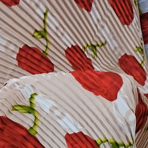 Kain & Bahan Plisket Premium Motif/Pleats Satin silk