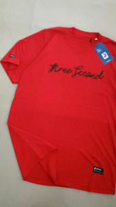 Kaos 3second Pria Tshirt Distro Bandung Free Stiker Baju Oblong Cowok 0317