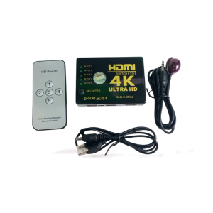 HDMI Switch 5 Port in 1 ULTRA HD 4K