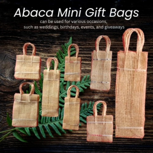 (10pcs) Abaca Bag for Souvenir and Gift Packaging