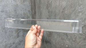 (TERMURAH) RAK BOTOL KULKAS POLYTRON 1 PINTU BELLEZA Panjang 41cm