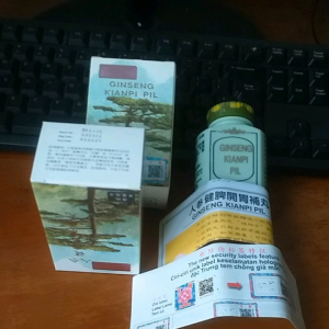 Kianpi pil ginseng wisdom kemasan new botol hijau Isi 60kapsul