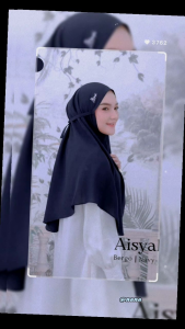 Hijab Daily Bergo Aisyah Non Pad by Syaqila Jilbab Instan Simpel Premium Branded