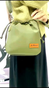 Tas Selempang Khaira Sling Bag by Ainun Bahan Chocoly Anti Air Branded Premium