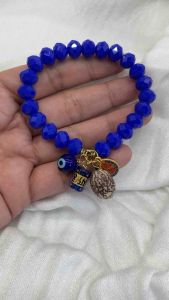 2027 Color of the Year Crystal with Buto ng Sinukuan/St.Benedict /Mantra /Evil Eye Lucky Charm Bracelet (For Kid &Adult)